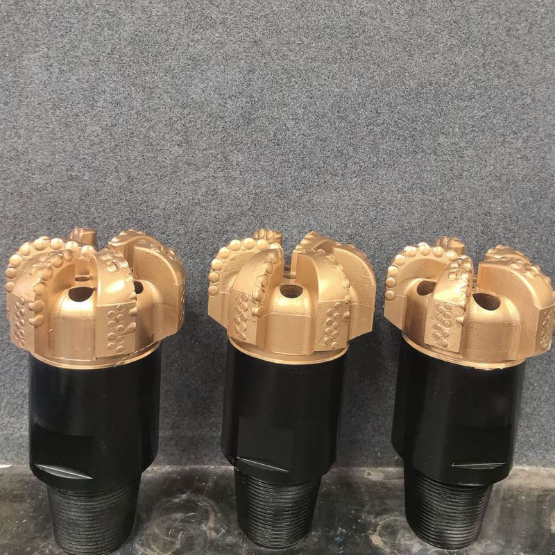 Aanpasbare 200 mm 6 lemmen Waterput Pdc Bits Met mondstuk En vaste snijmachine Snijtype