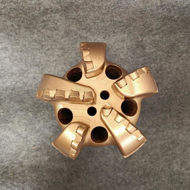 Diamant 98mm 3 Blade Pdc Arc Angle Drill Bit Voor waterput Steenkoolmijnboren