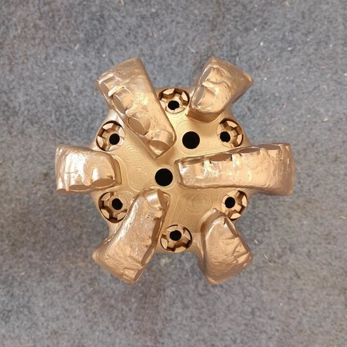 Diamant 98mm 3 Blade Pdc Arc Angle Drill Bit Voor waterput Steenkoolmijnboren