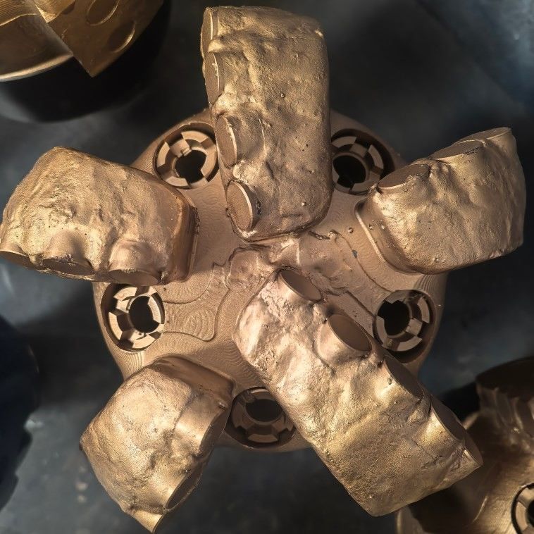 98 mm PDC Carbon Steel Rock Drill Bits Voor Steenkoolmijnbouw Ondergrondse mijnen En waterput boren